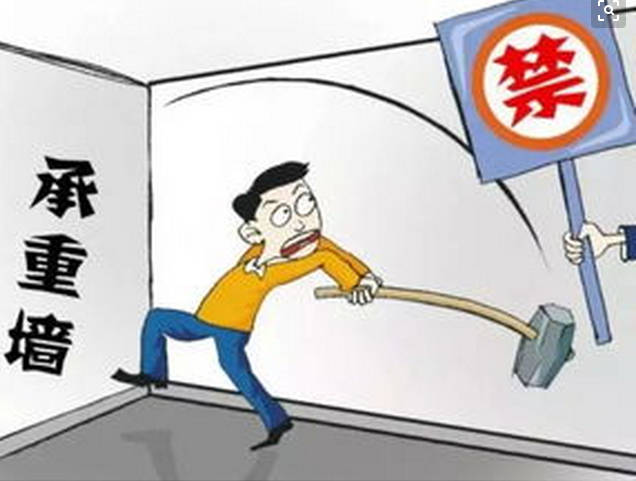 野蠻裝修！四面承重墻全敲