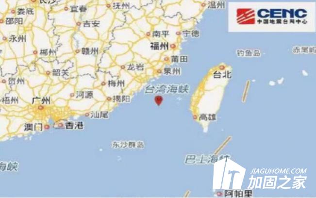 臺灣海峽4.5級地震，建筑物可以抵御地震嗎?